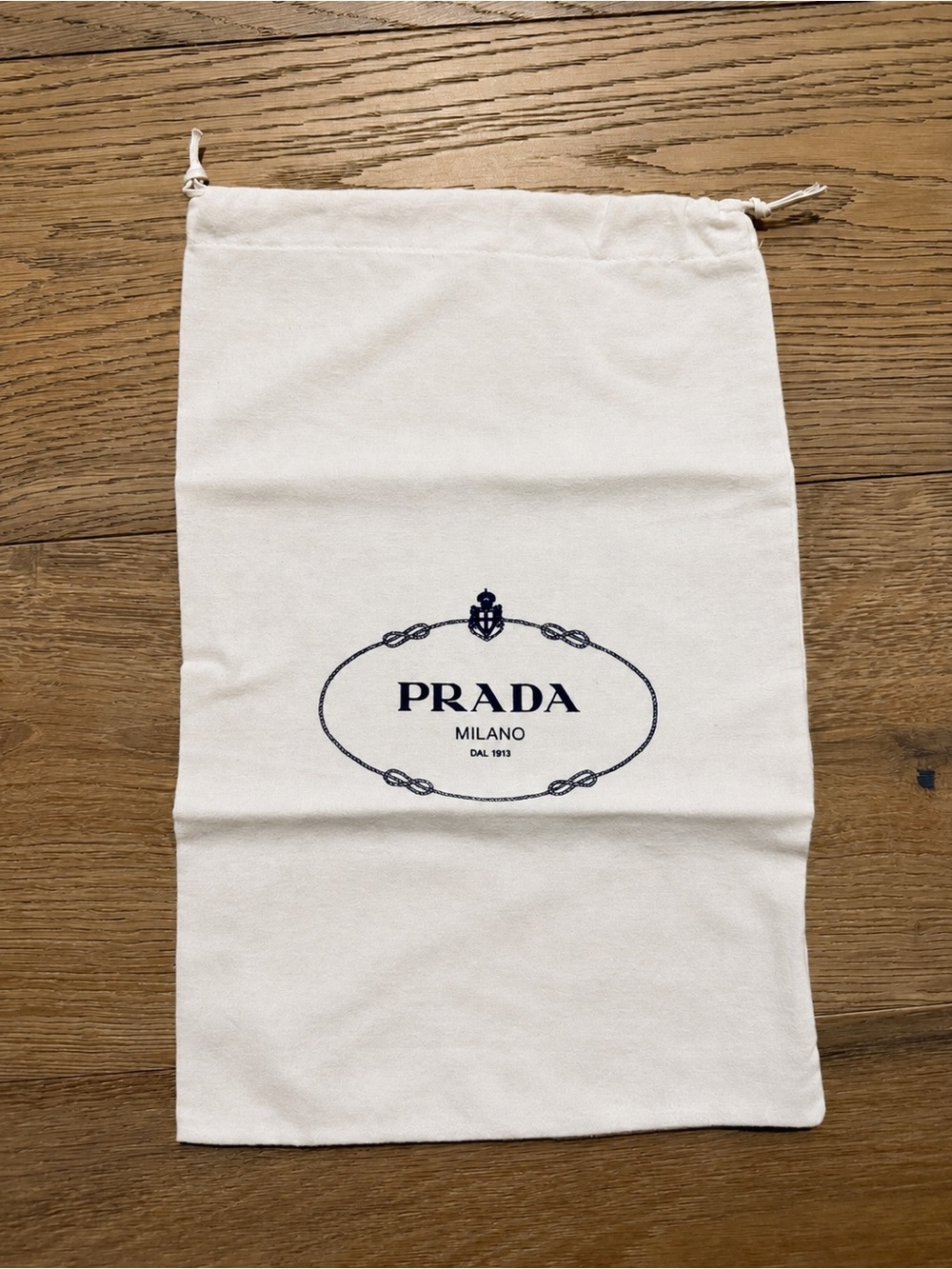 Prada Dust Bag 11x4 for belt, shoes, accessories